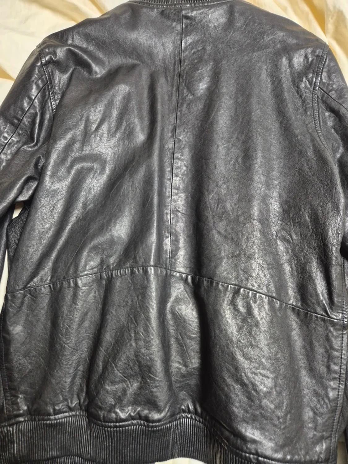 [M] Diesel L-AJUGA 레더 봄버 자켓 상품이미지2