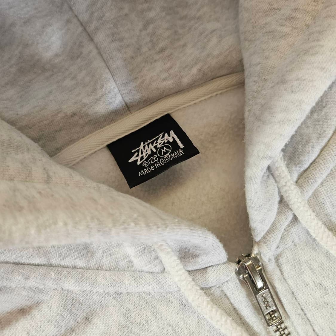 스투시(Stussy) 8볼 후드집업 에쉬헤더 M size 상품이미지6