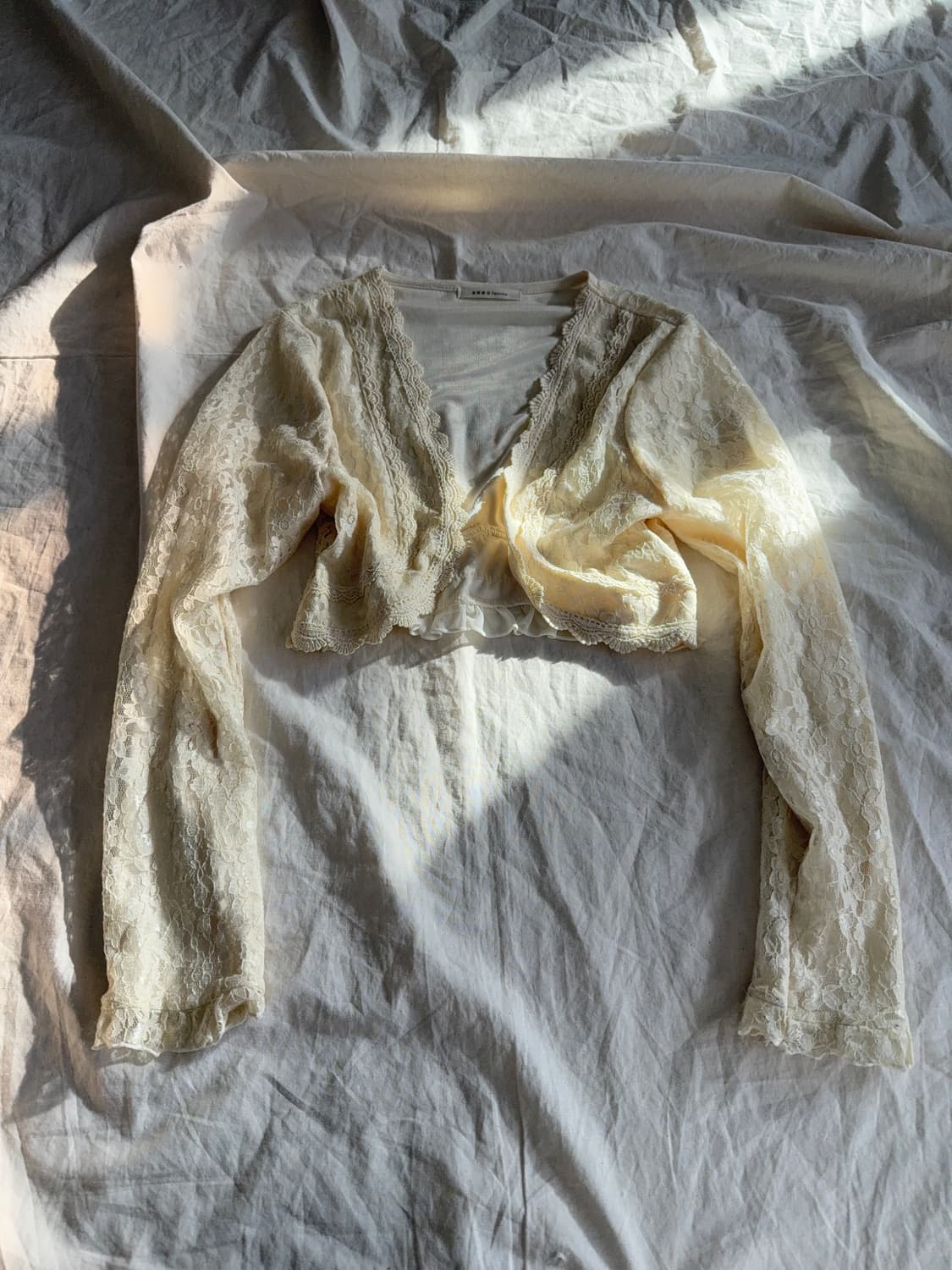 엑시즈팜 옐로우버터 엔틱페어리 볼레로 상품이미지1