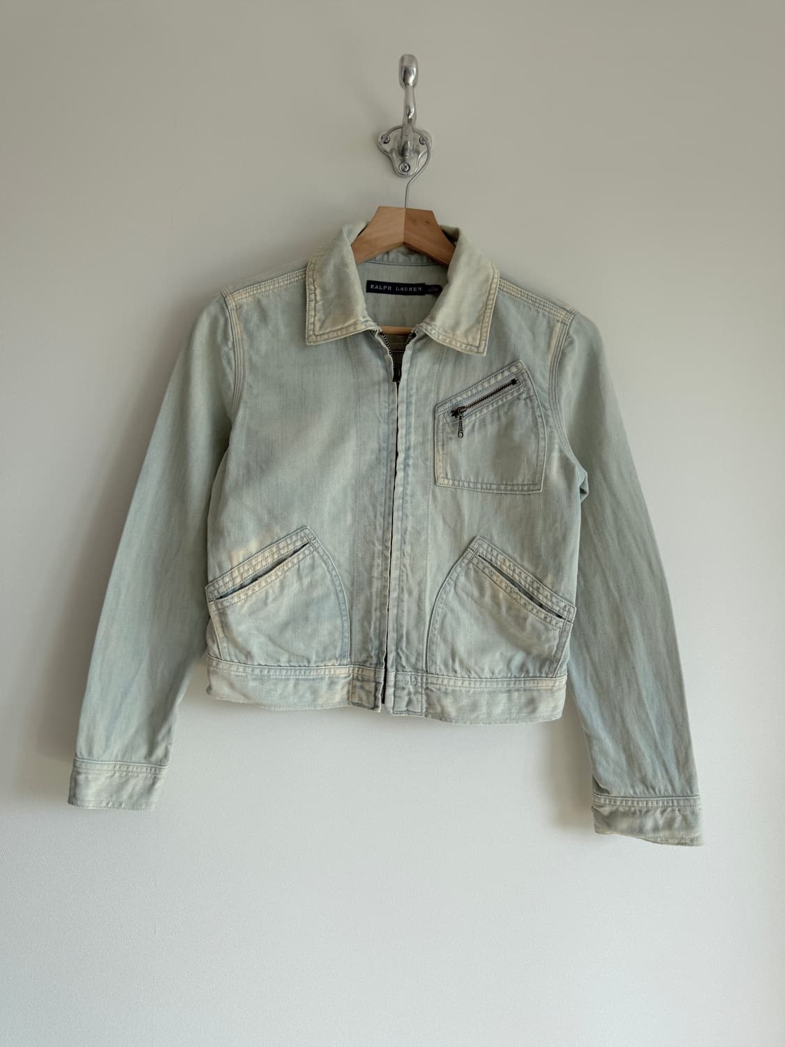 랄프로렌(Ralph Lauren) 데님 자켓(TALON zip) 상품이미지1