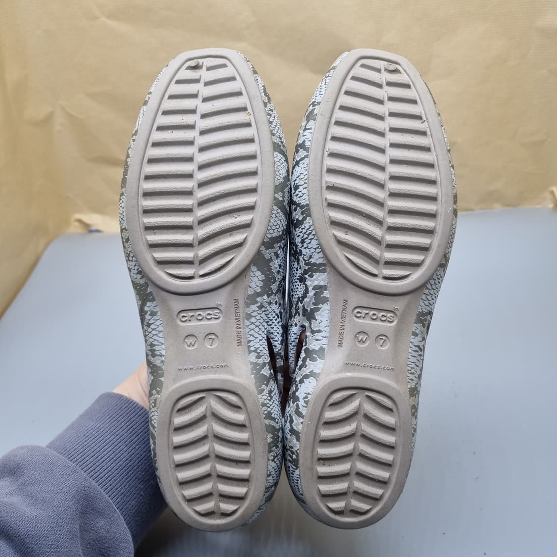 크록스 플랫슈즈w7 240 상품이미지4