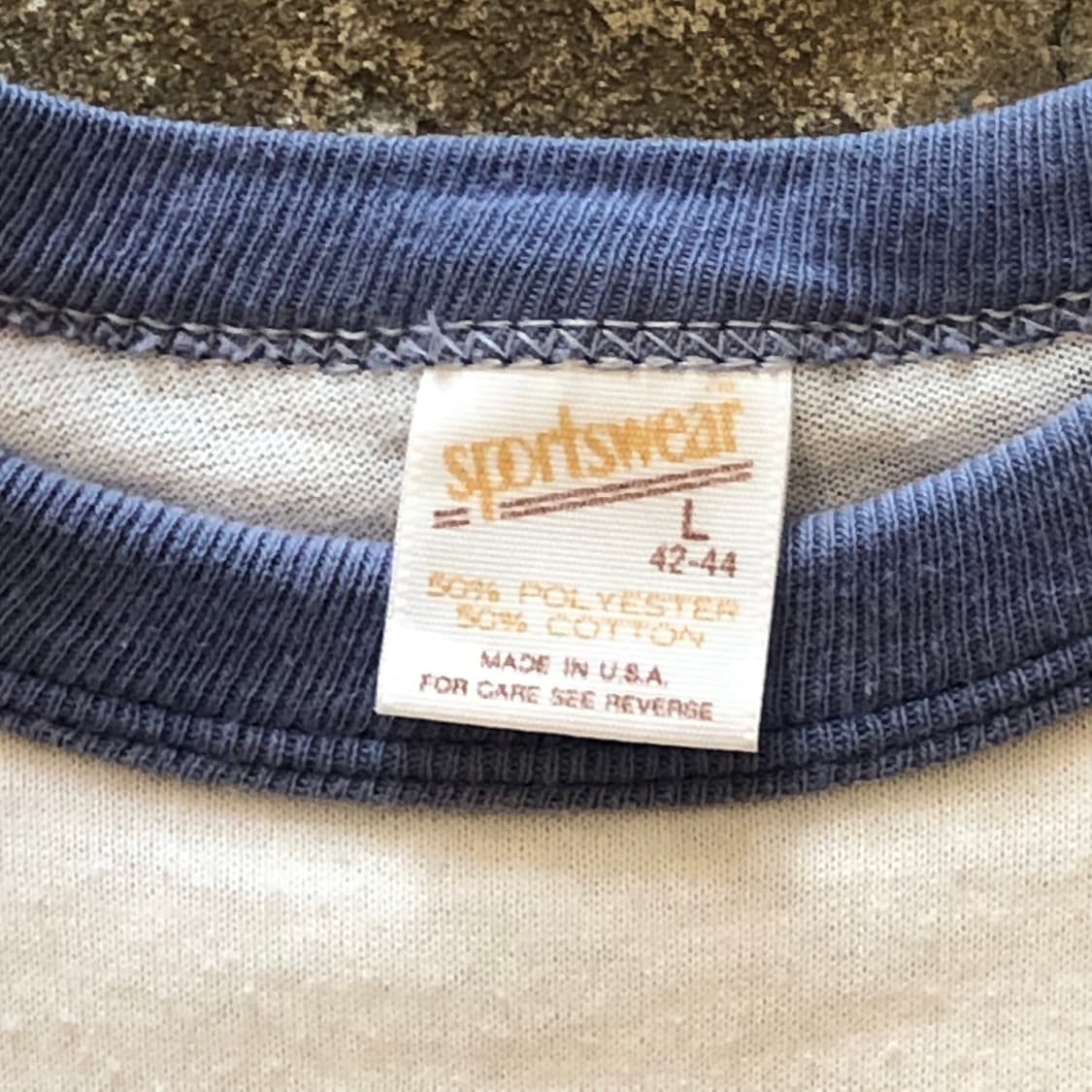 70s~90s Ringer T-shirt-L 상품이미지3