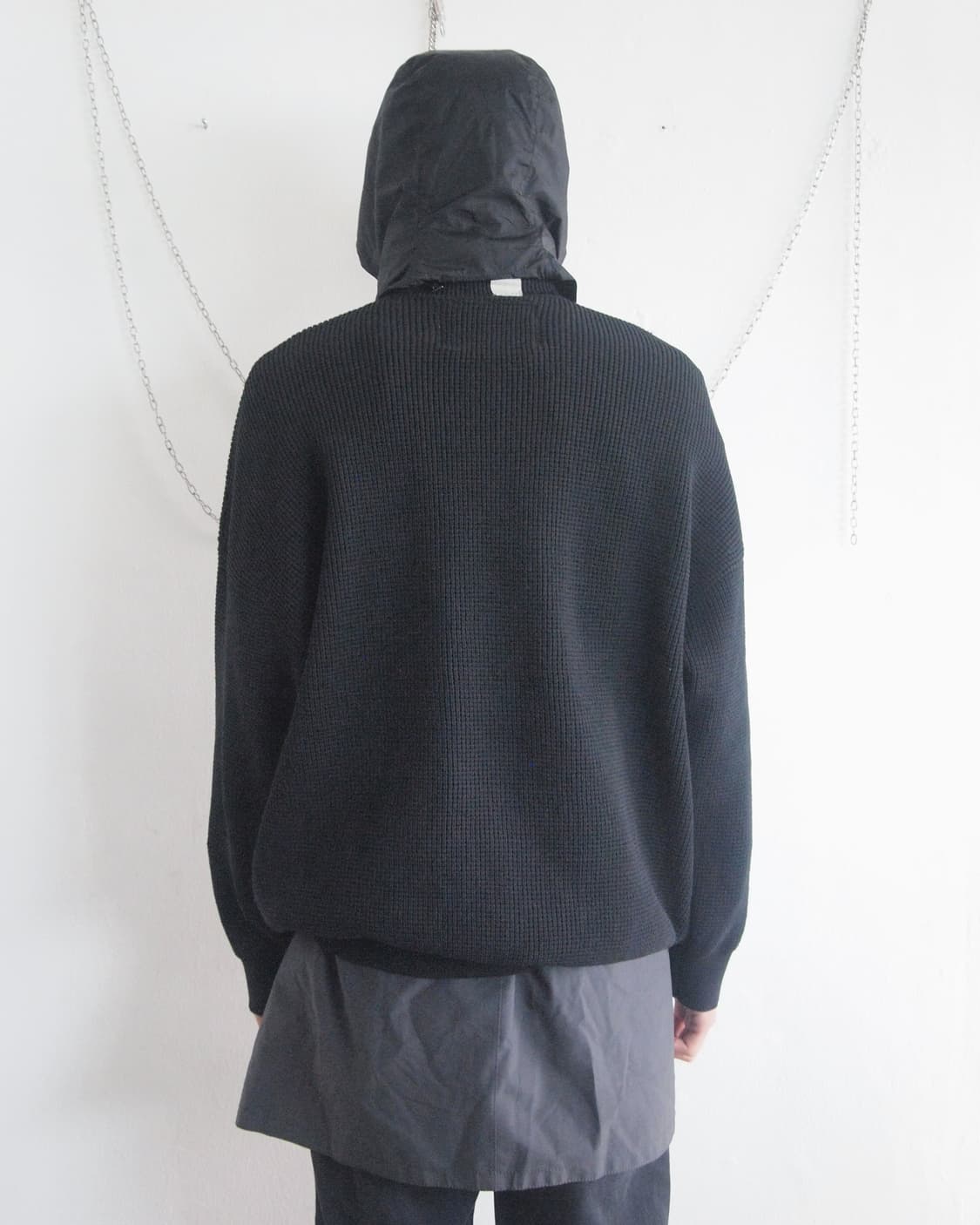 N.hoolywood 밀리터리 모티브 점퍼 니트 상품이미지2