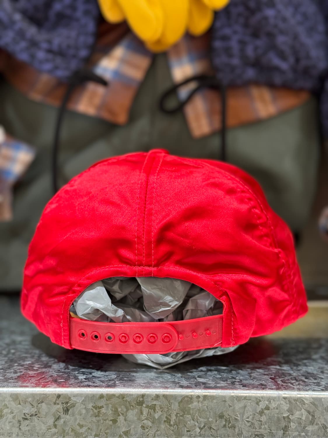 빈티지 사틴 트러커 캡 상품이미지3