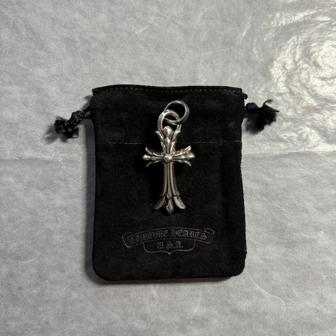 크롬하츠 더블 크로스 위드 베일 펜던트 상품이미지5