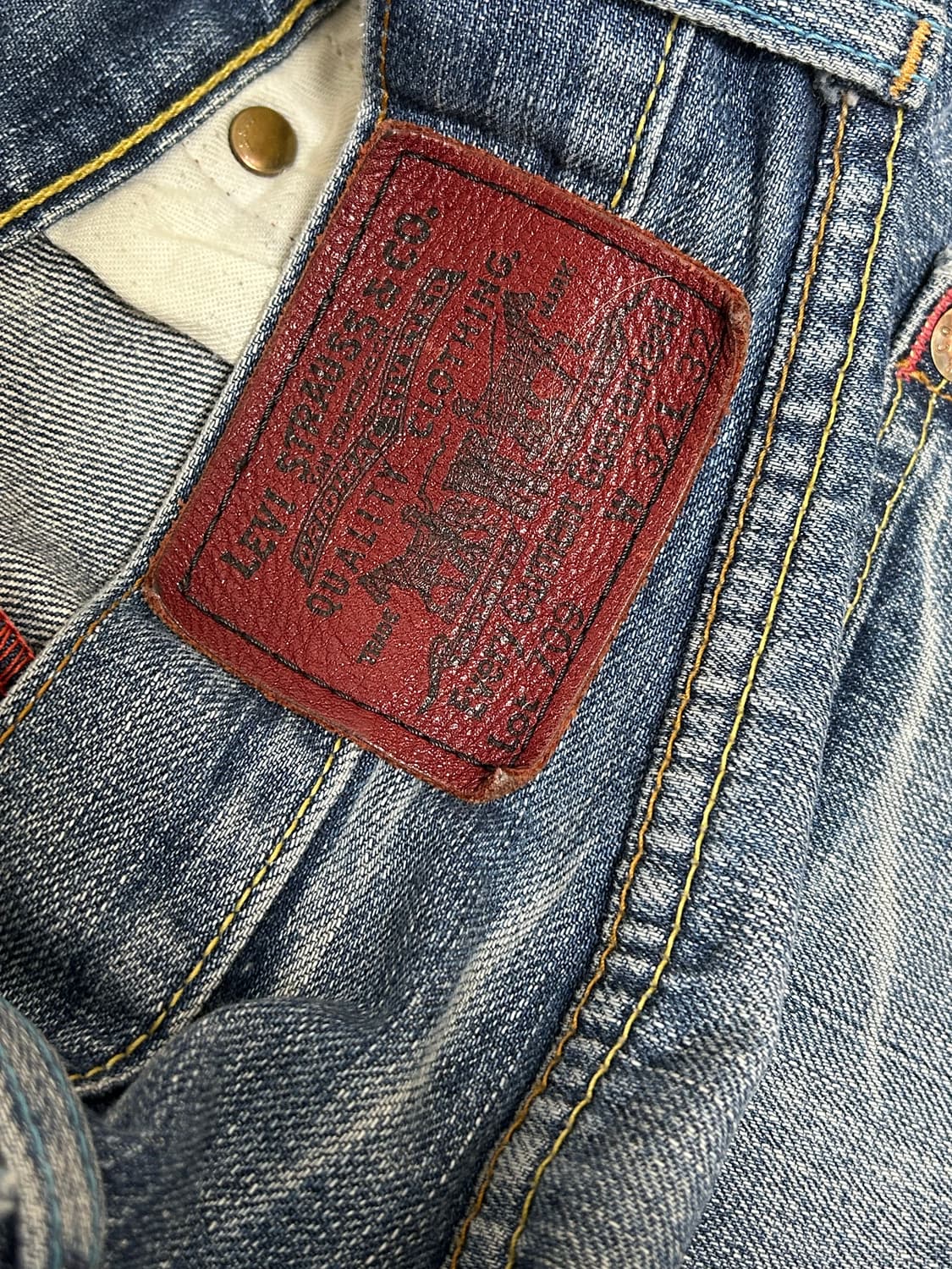 00s 리바이스 재팬 백리벳 709 데님팬츠 W32 L32 상품이미지5