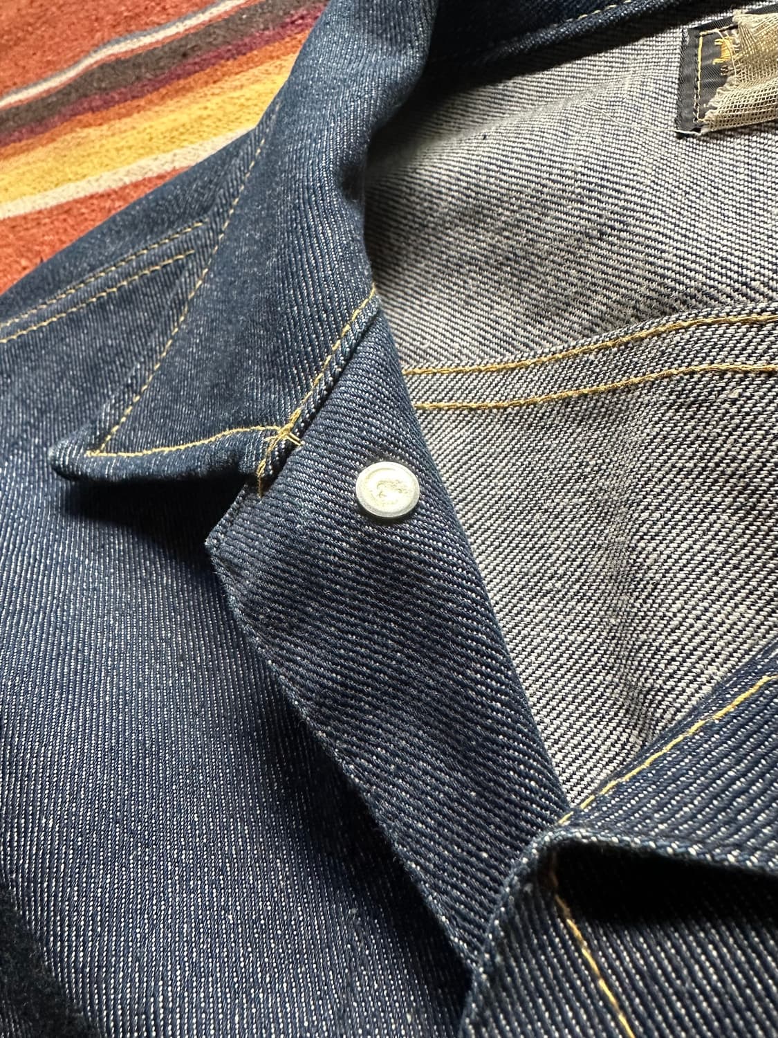 데드스탁 70s USA LEE 빈티지 리 220J 데님 자켓 101J 상품이미지6