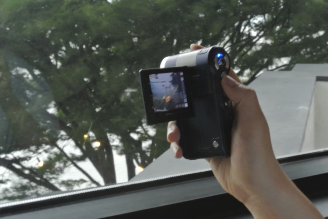박스품/작례 ㅇ)Aiptek 빈티지 캠코더 디카 상품이미지9