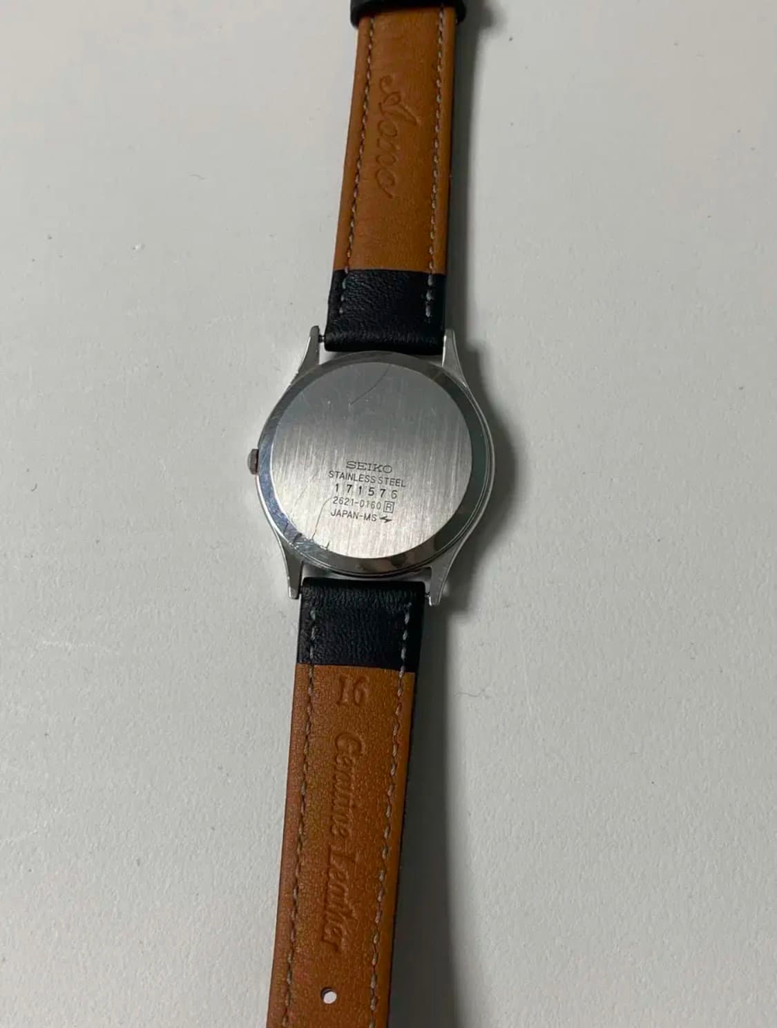 Seiko 세이코 쿼츠 레더 상품이미지3