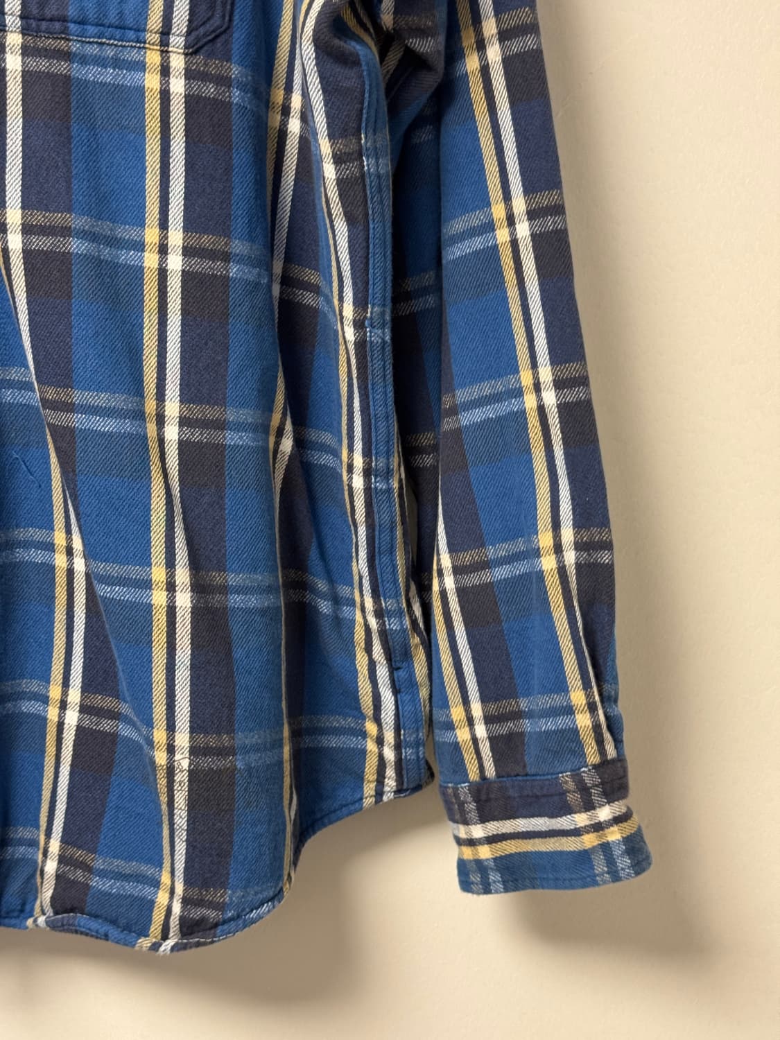 폴로랄프로렌 플란넬 셔츠후드 빈티지 체크남방 90s L 상품이미지3