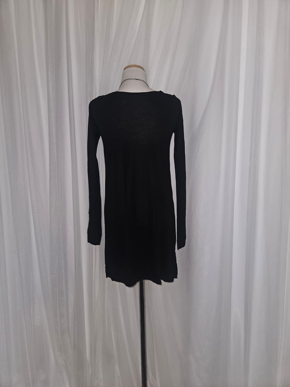 Bannet Bannet 공겜여주 고딕 히메 셔링 블랙 드레스 상품이미지3