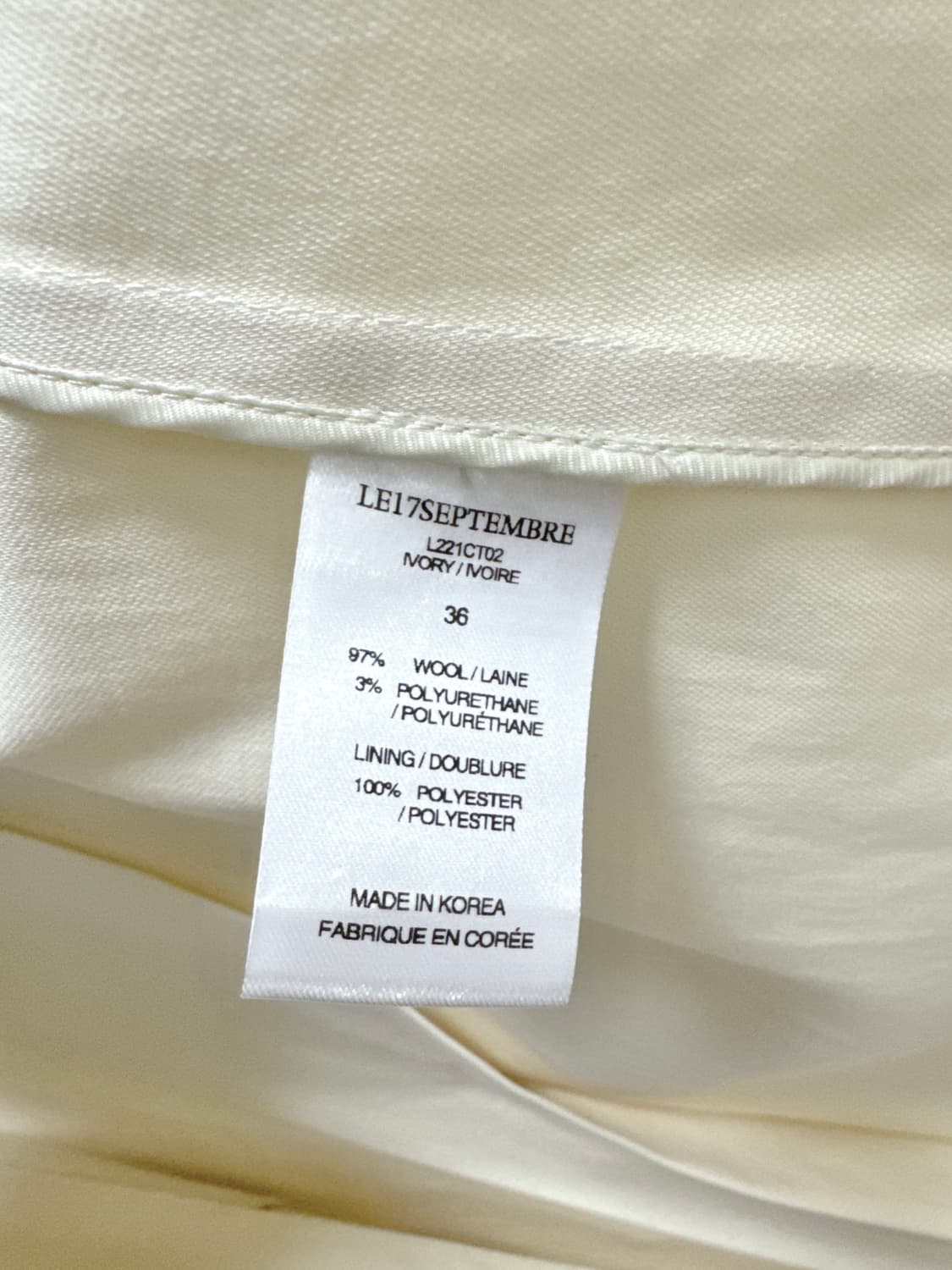 le17septembre 르917 트렌치 코트 상품이미지7