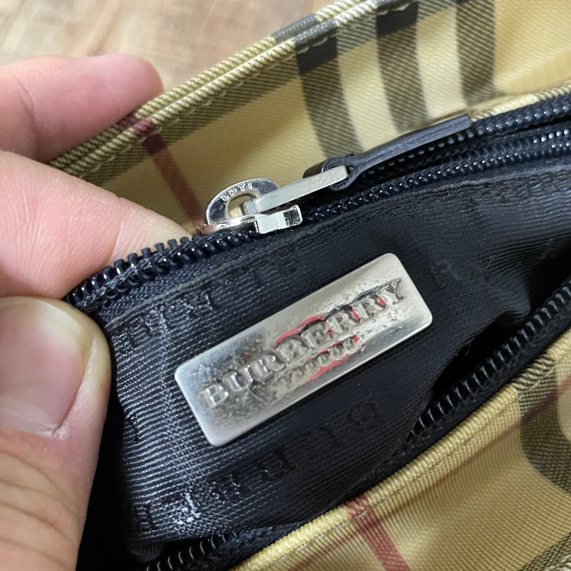 빈티지 버버리 노바체크 미니 토트백 상품이미지7