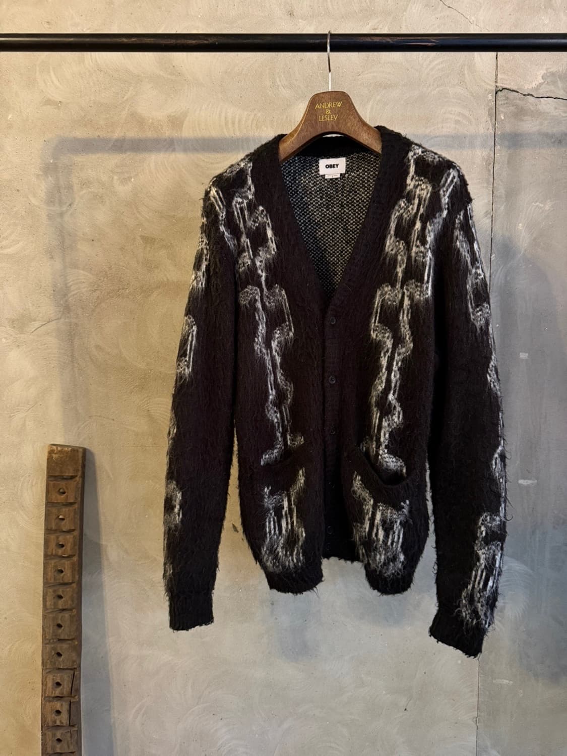 오베이 니트 가디건 남성100 상품이미지1