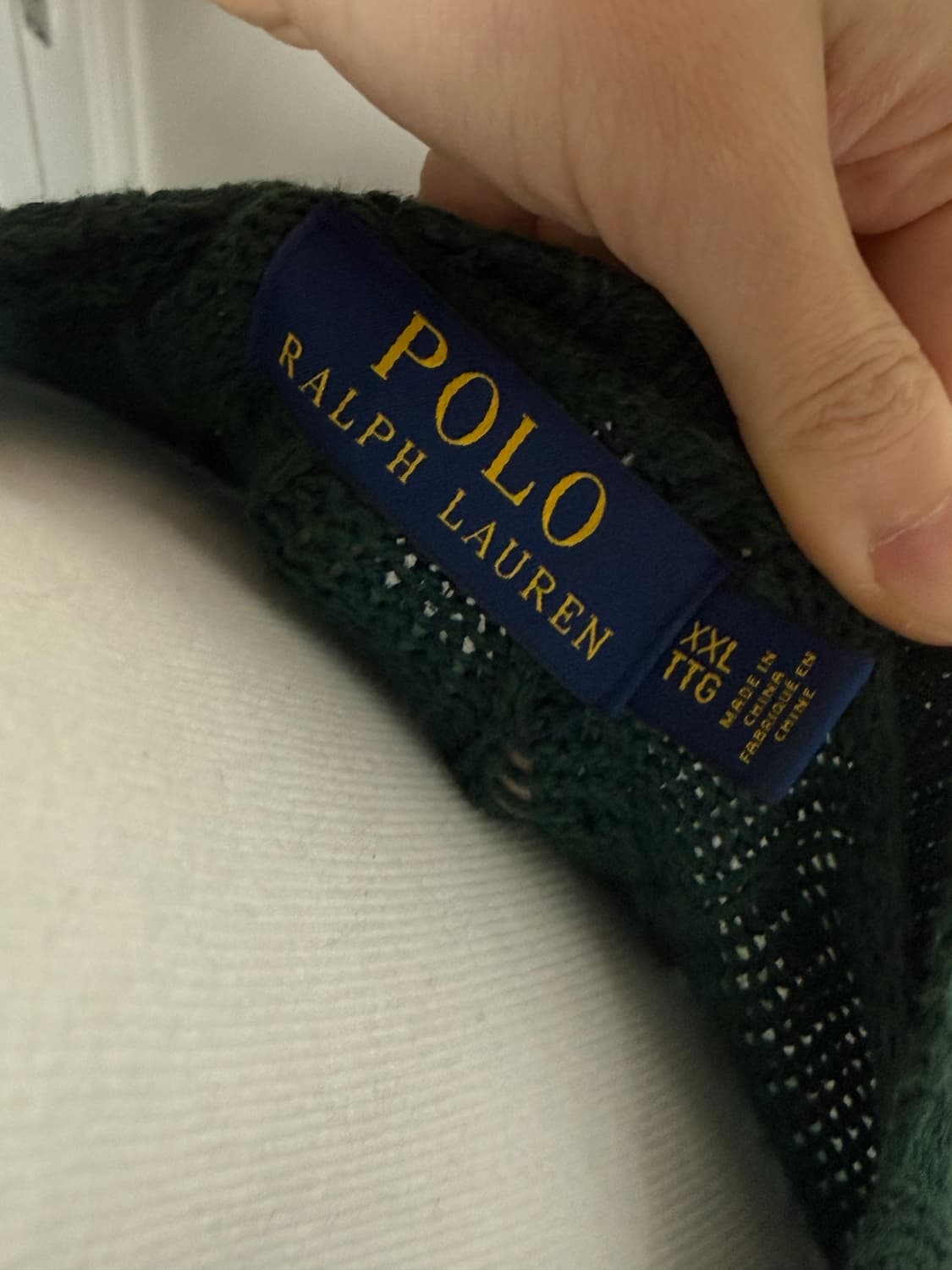 폴로랄프로렌 딥그린 니트 상품이미지4