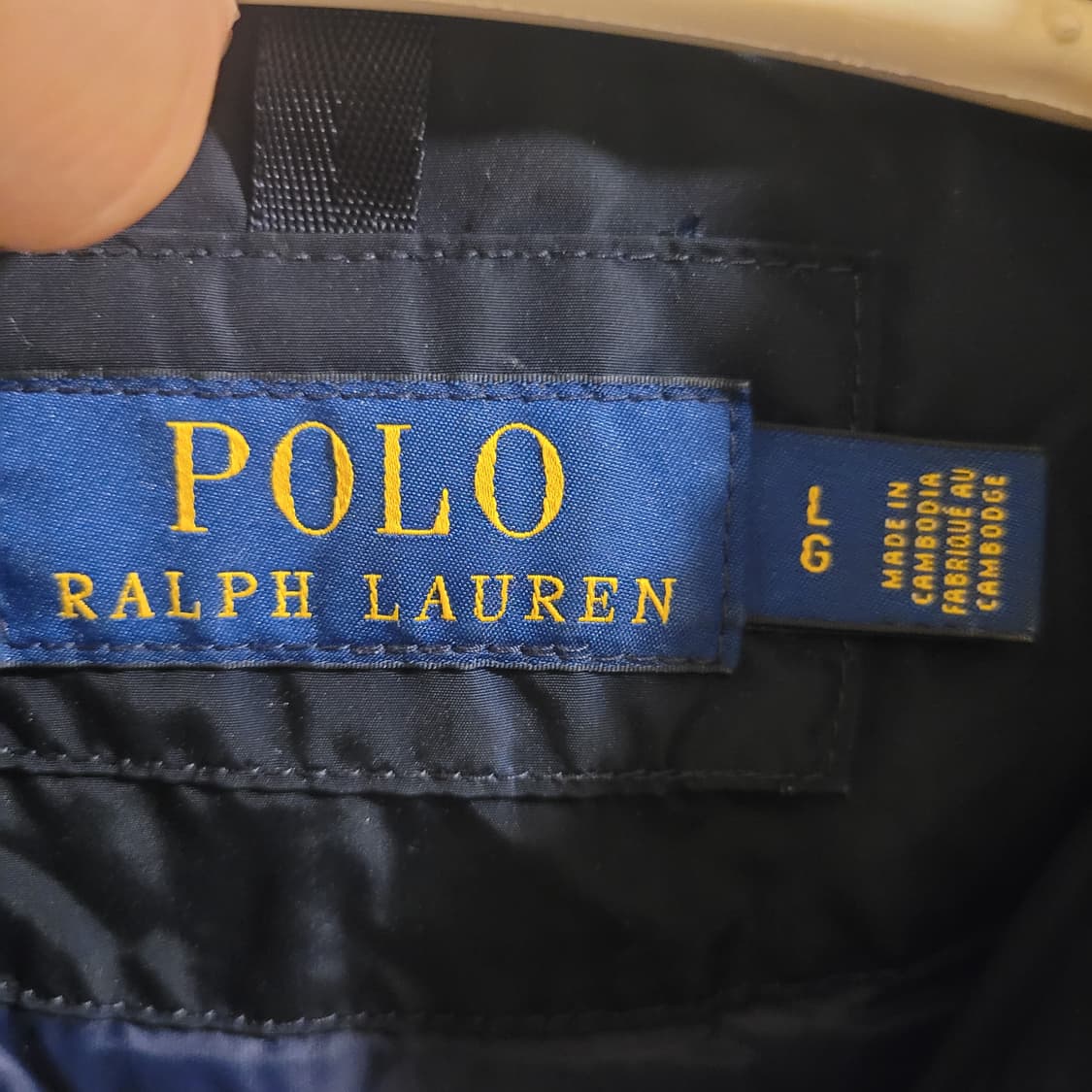 폴로 랄프로렌 덕다운 점퍼 L 상품이미지4