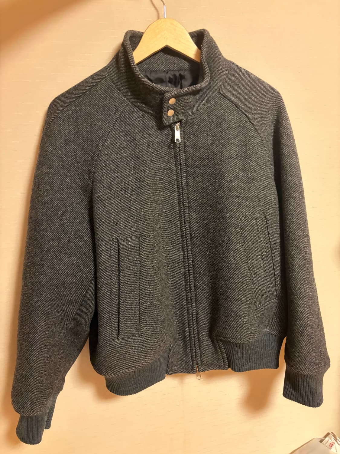 애프터프레이 리가즈 해링턴 블루종 (차콜색) 상품이미지1