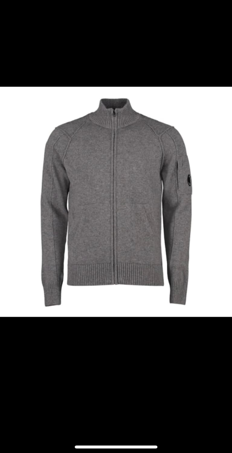 Cp컴퍼니 렌즈와펜 니트집업 상품이미지1