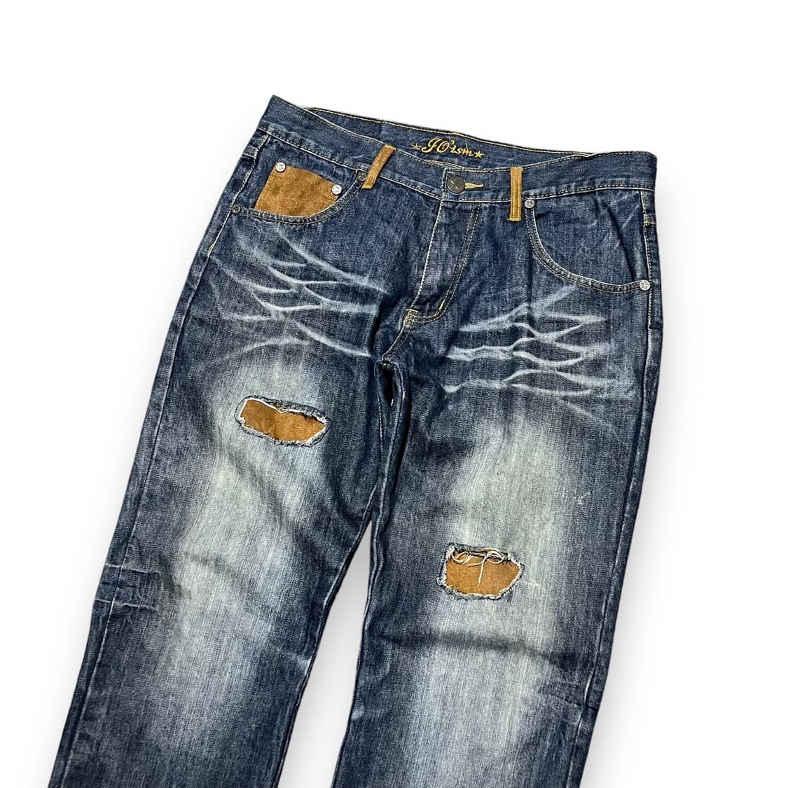 그런지 디테일 워싱 그런지 팬츠 상품이미지3