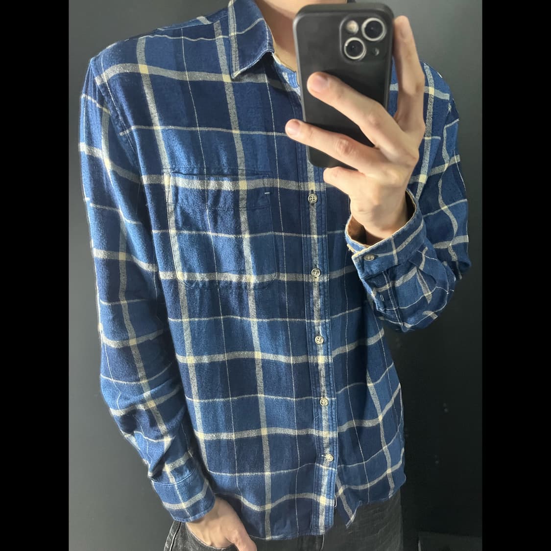 SERIES 시리즈 체크 셔츠 상품이미지1