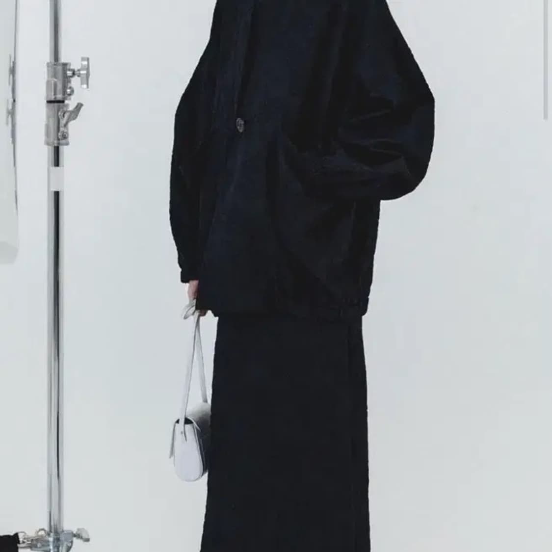 에핑글러 기모노 자켓 자카드 블랙 컬러 상품이미지3