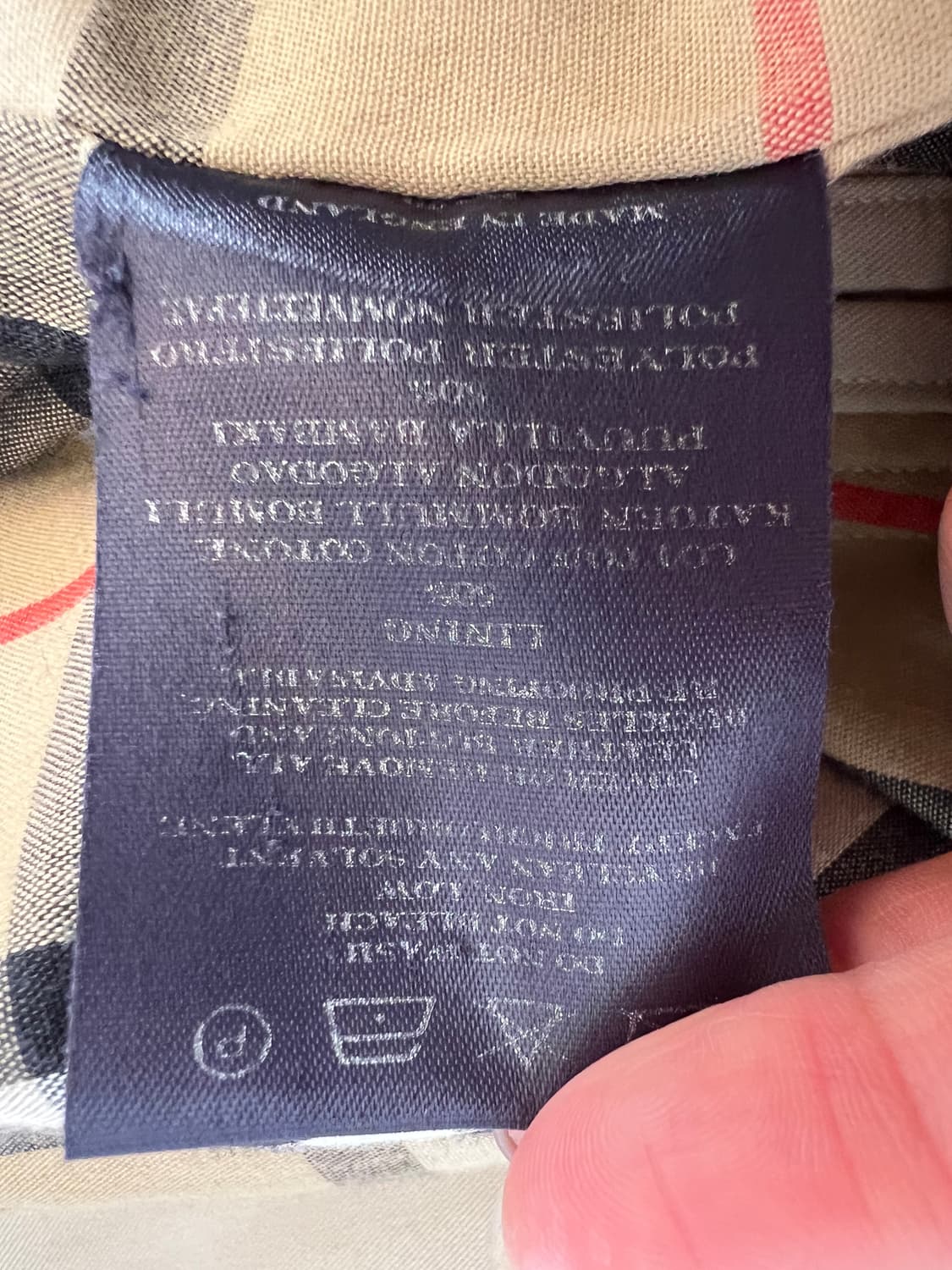 버버리 여성 베이지 개버딘맥코트 간절기싱글코트 상품이미지9