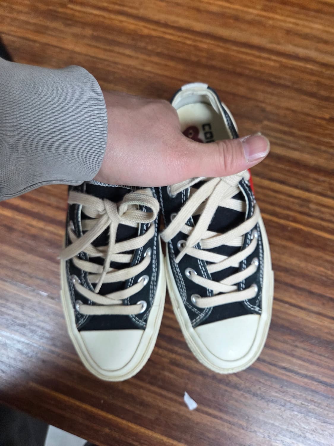 꼼데가르송 척테일러 컨버스 225 상품이미지7