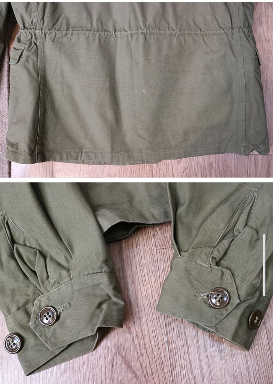 50S 한국전쟁 미군야상 US Army M1950 필드자켓 1951년산 상품이미지6