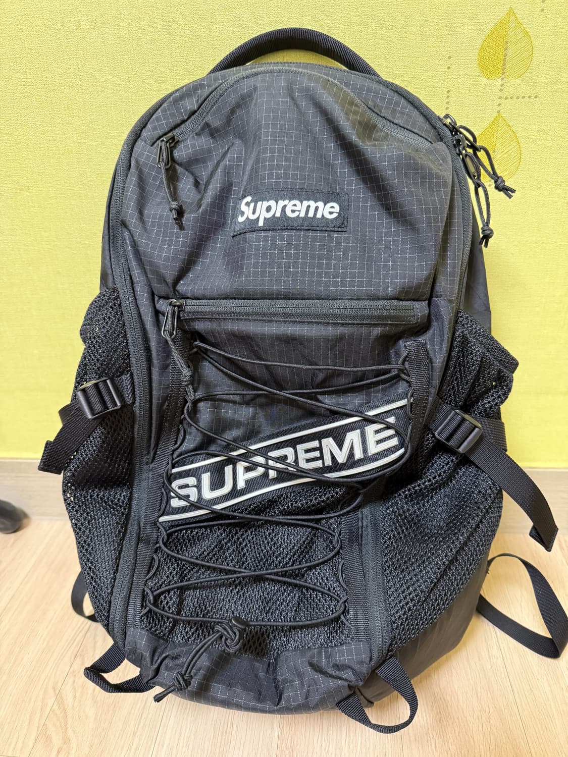 슈프림 백팩 블랙 (23FW) 상품이미지1