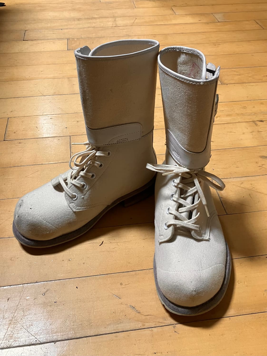 40-50s USAF 미군 ARCTIC 설상 버니 부츠 크림 270 상품이미지3