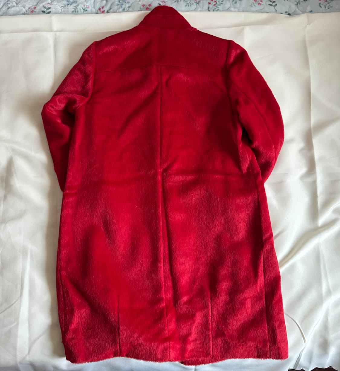 키스 레드 알파카 코트  상품이미지2