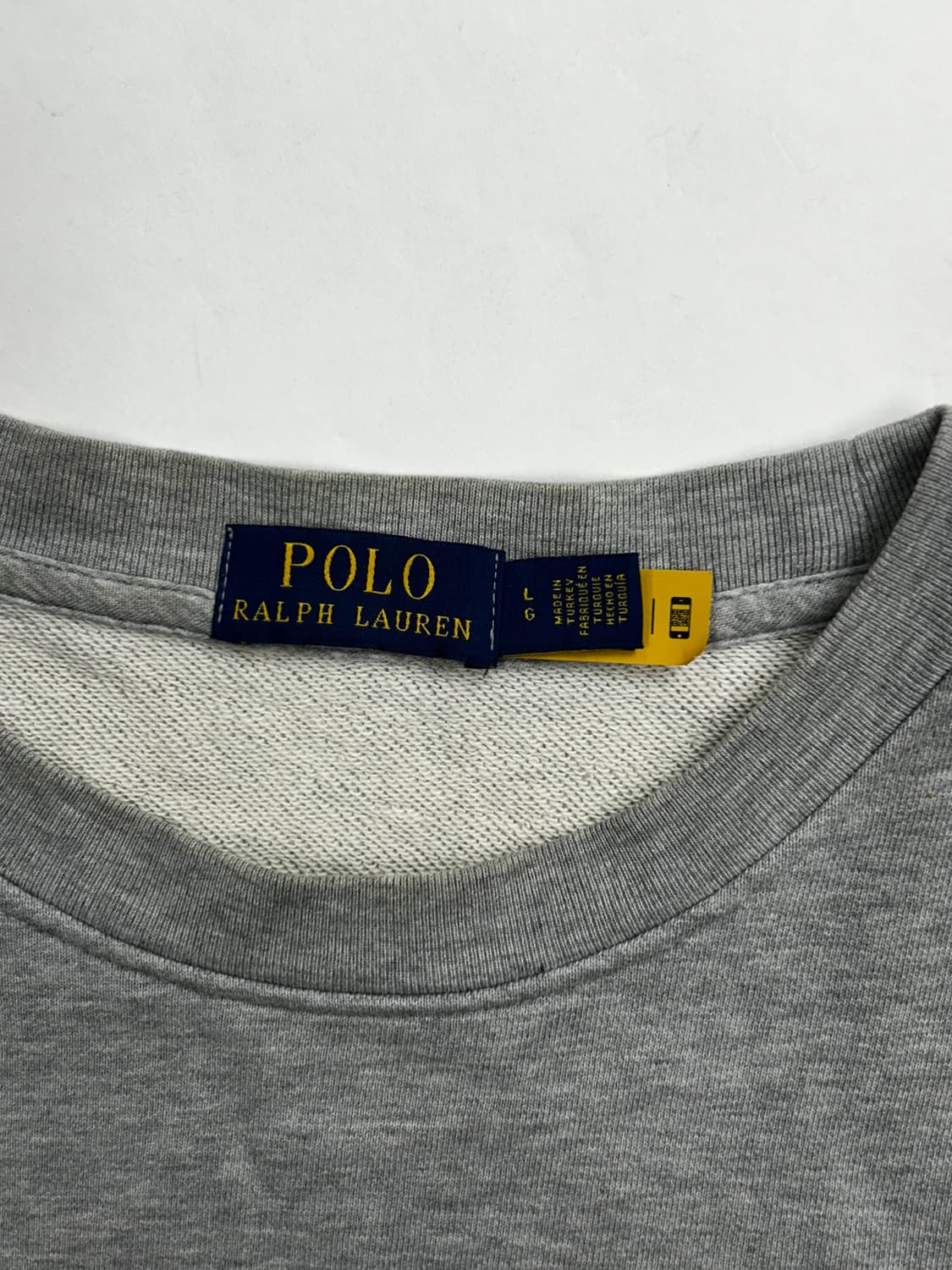 폴로 랄프로렌 루프백 스웨트 맨투맨 L 상품이미지5