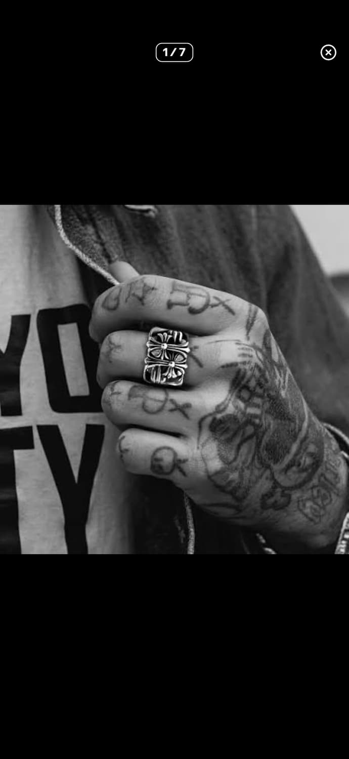 크롬하츠 세메터리 링 상품이미지1