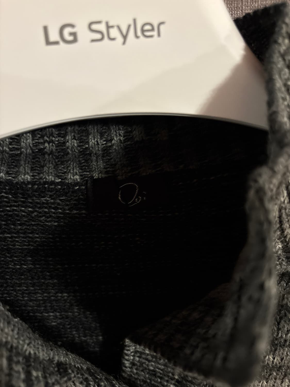 [새제품] OUI 회색 스트라이프 스웨터 JAPAN  상품이미지4