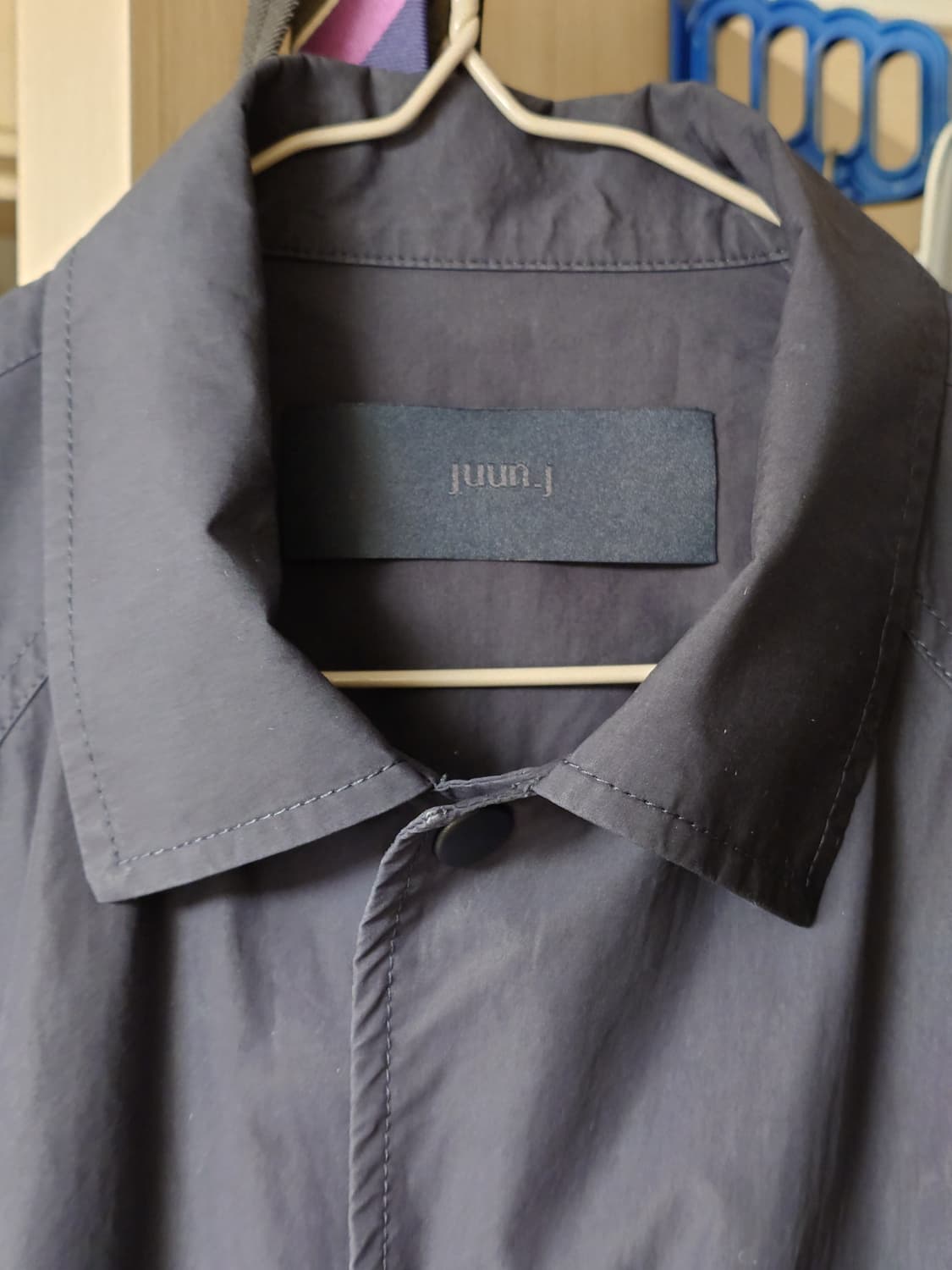 [46] 준지 24SS 코어 스탠다드 베이직 셔츠 네이비 상품이미지3