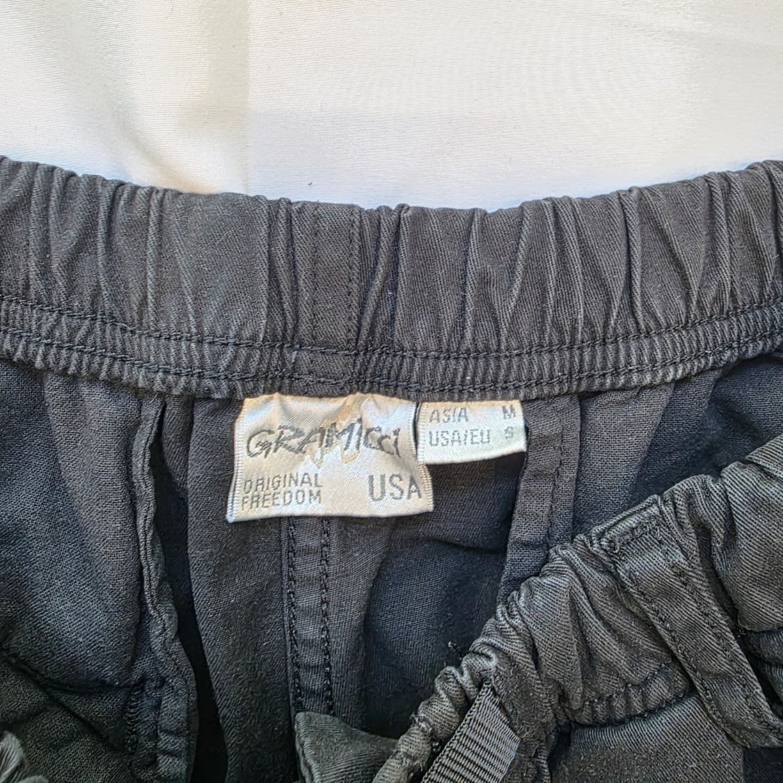 [M]그라미치 숏츠 블랙 반바지 상품이미지3