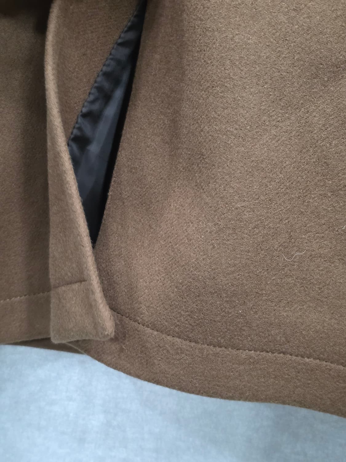 UNITED ARROWS A DAY IN THE LIFE 브라운 울 코트 상품이미지6