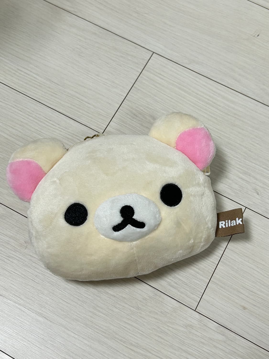 코리락쿠마 머리 인형 키링  상품이미지1