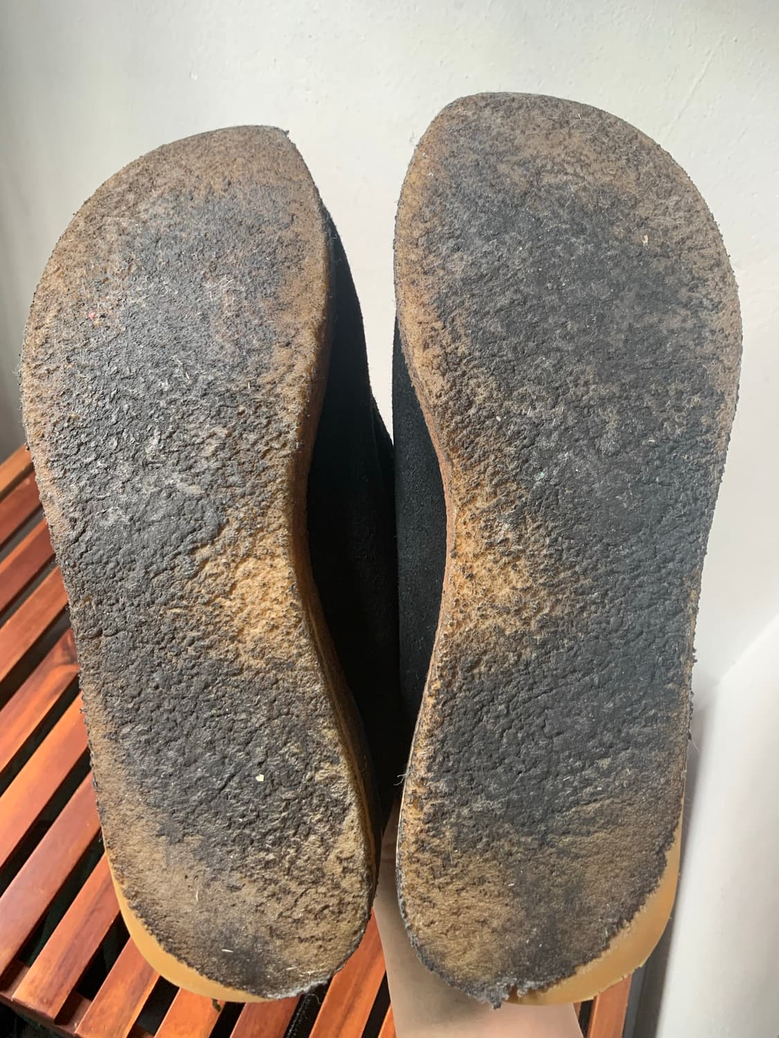 visvim 비즈빔 왈라비 블랙 us9 상품이미지7