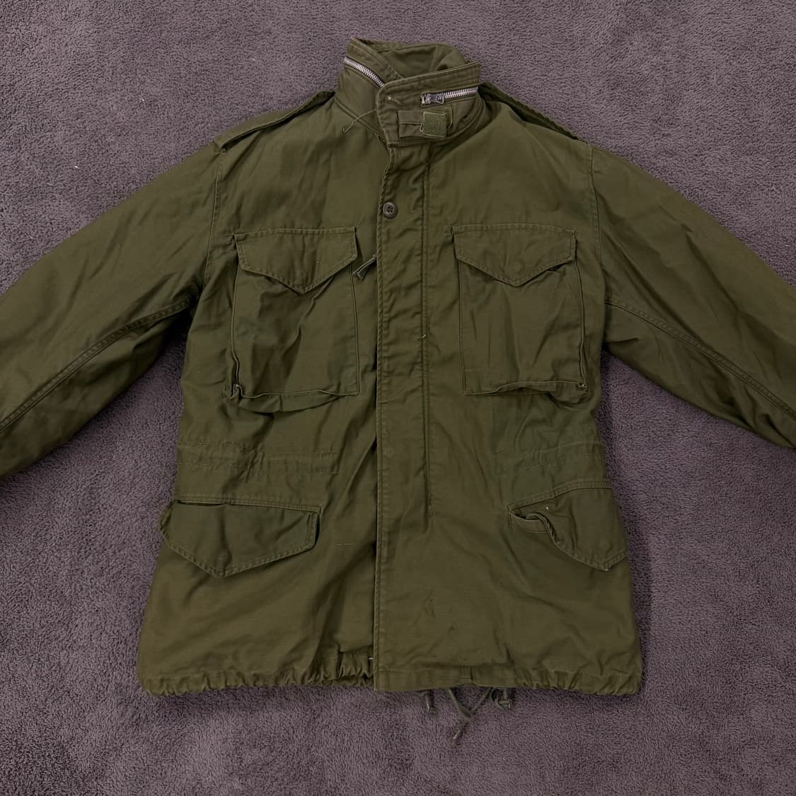 [정품/S] 67s 알파인더스트리 미군 M-65 필드 자켓 상품이미지3