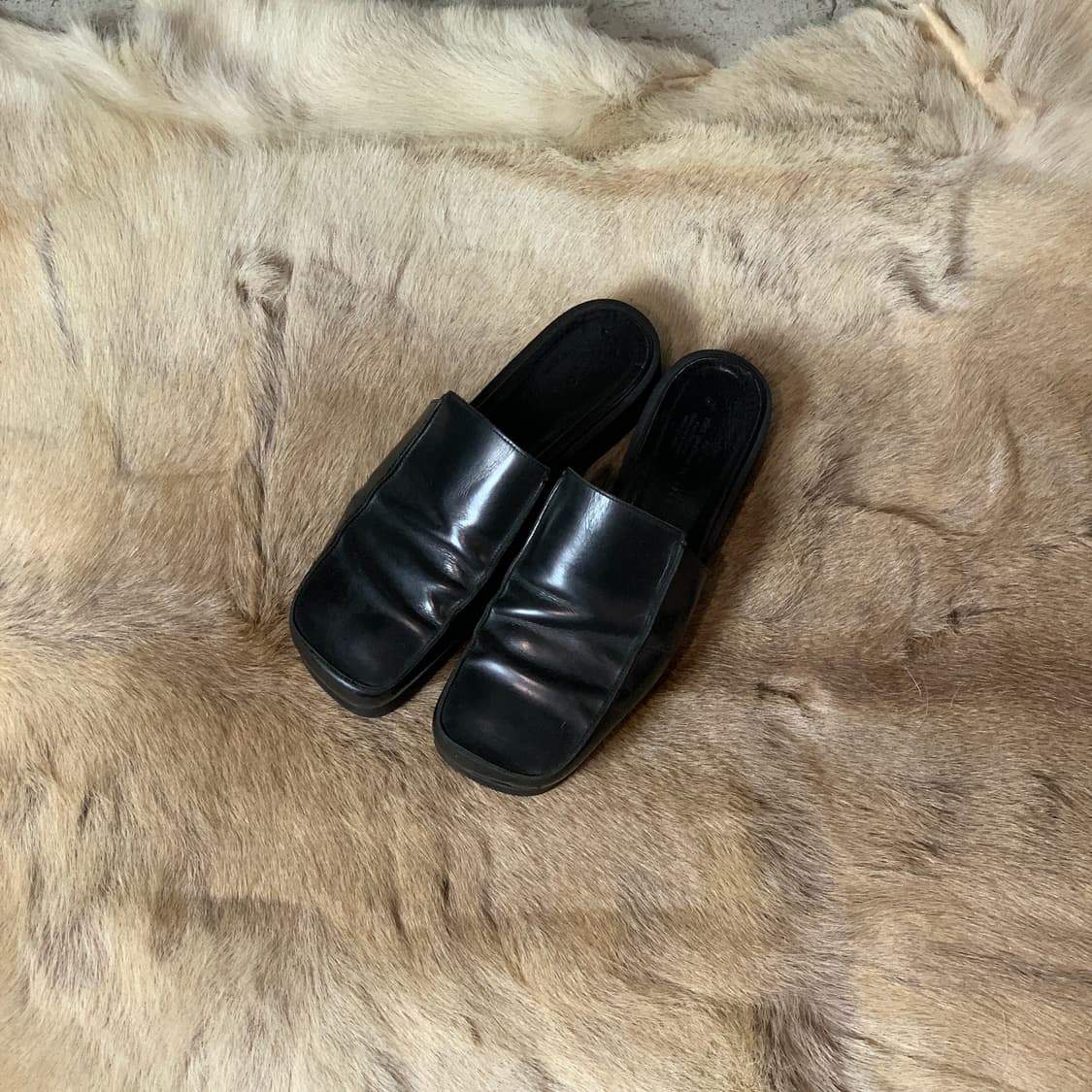 요지 야마모토 Y's 스퀘어토 블로퍼 뮬 상품이미지4