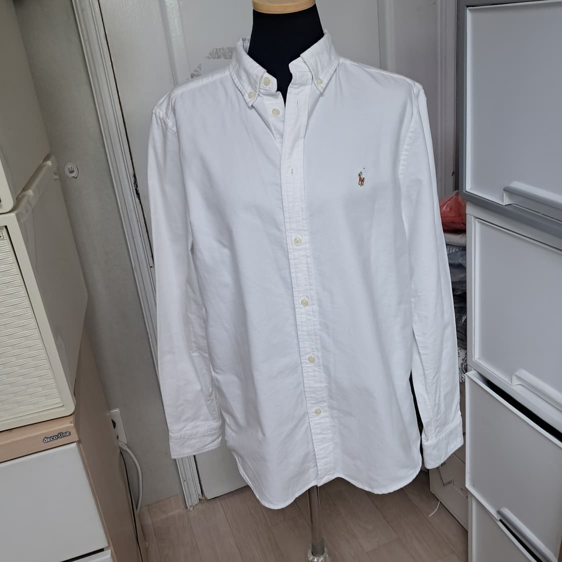 폴로 랄프로렌 클래식핏 옥스퍼드 셔츠 18-20, 남성 S, 여성 상품이미지1