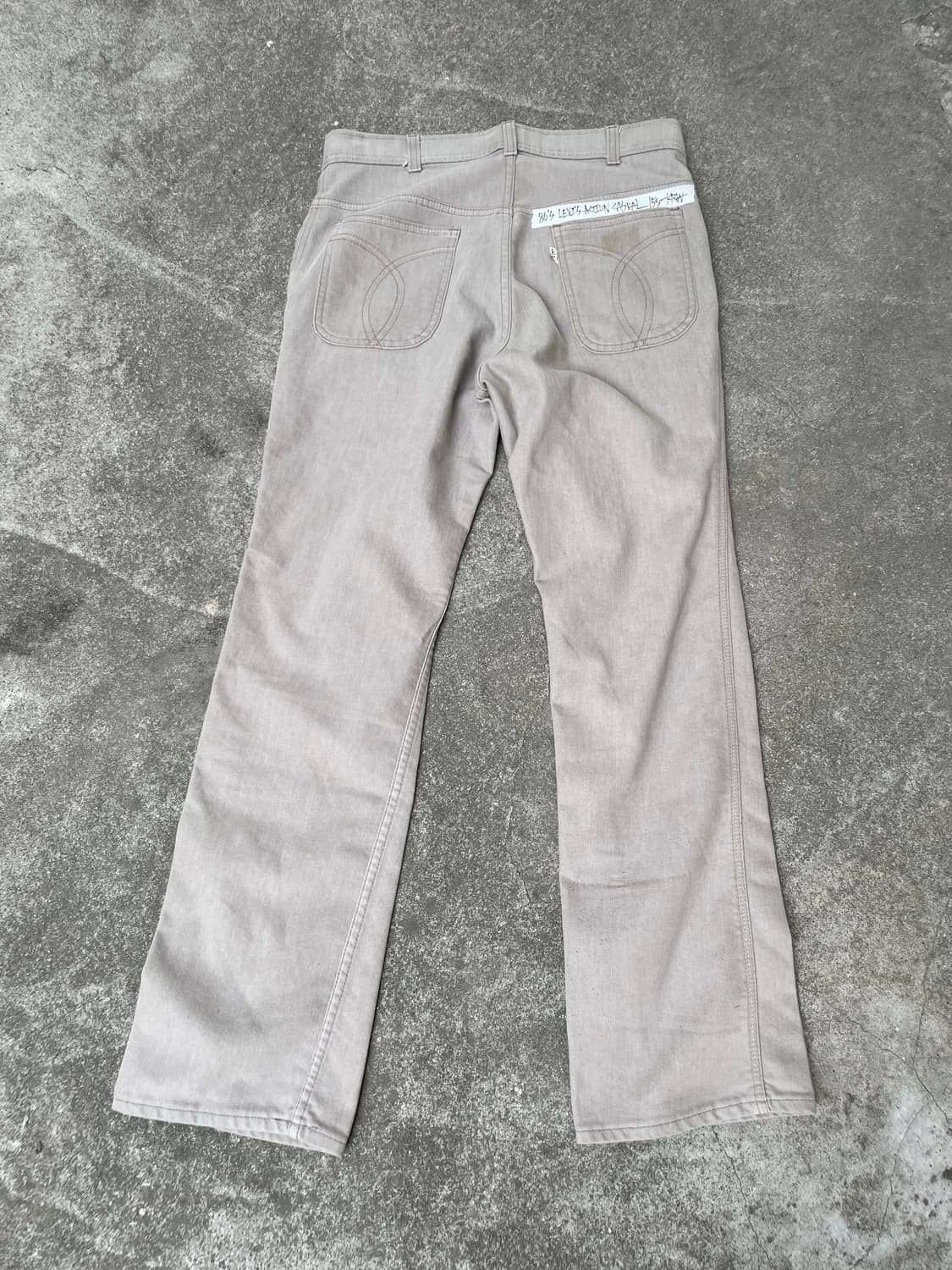 80s levi’s action casual 리바이스 액션 캐쥬얼 슬랙스 상품이미지4