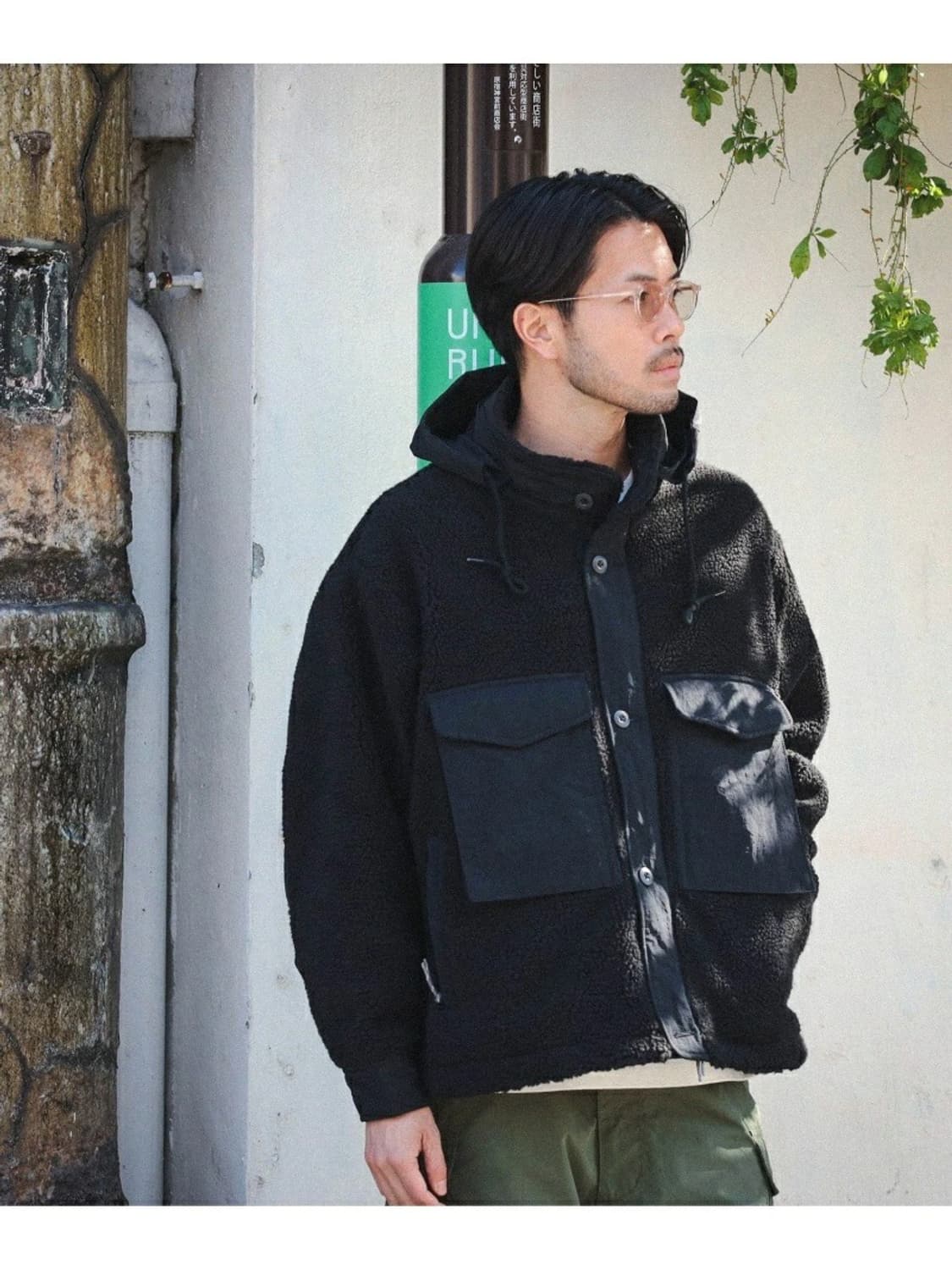 빔즈 BEAMS M-65 Fleece Jacket 상품이미지3