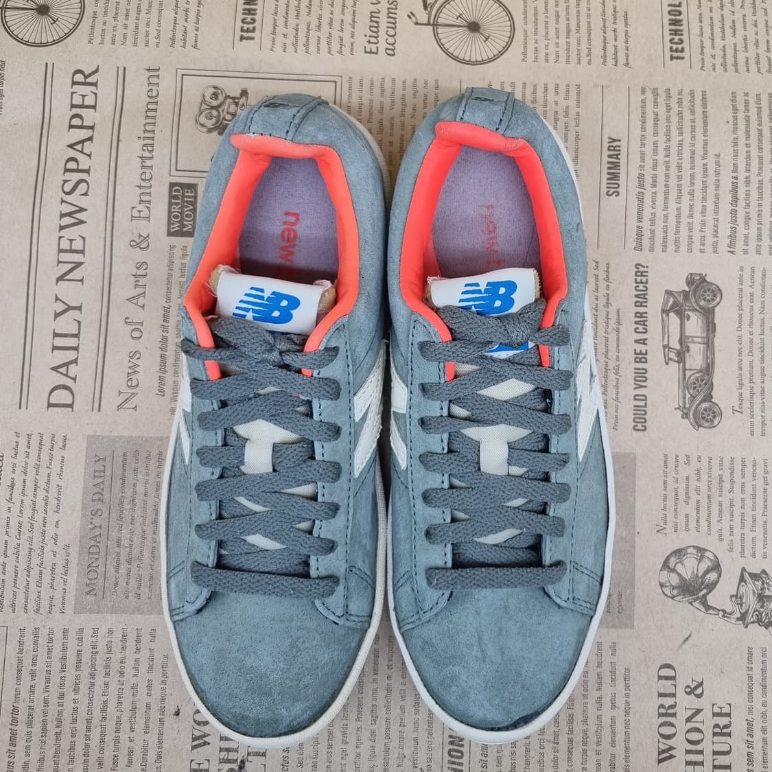 뉴발란스 891 스웨이드 아동운동화220  상품이미지2