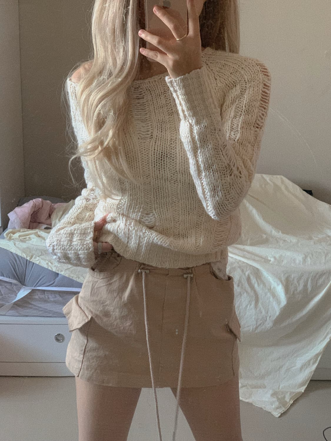 일본빈티지 빈티지 니트 빈티지 스커트 빈티지 나시 페어리 사와코 하구미 상품이미지9