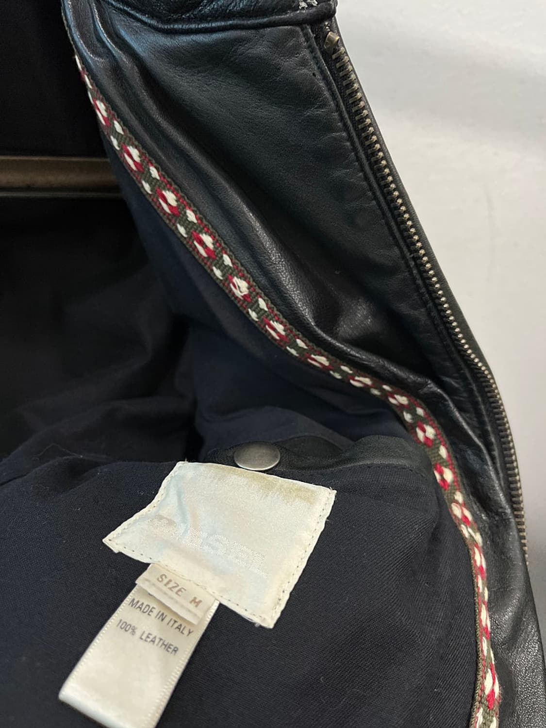 100) 디젤 라이더 가죽자켓  상품이미지7