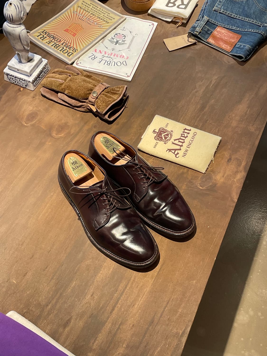 Alden 알든 990 코도반 판매 rrl 레드윙 상품이미지1