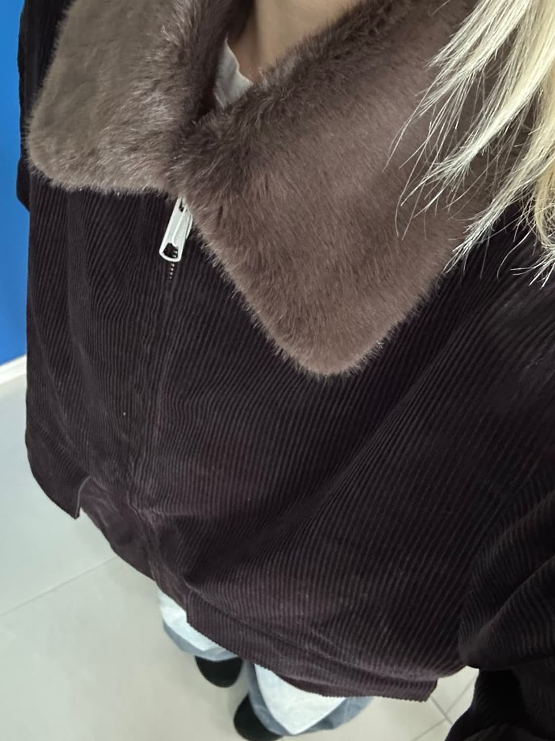 COTTON CORDUROY BLOUSON 코튼 코듀로이 블라우스 상품이미지3