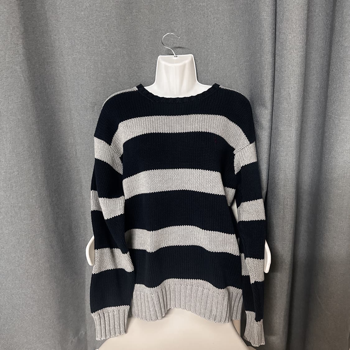 폴로 랄프로렌 단가라 니트 상품이미지1